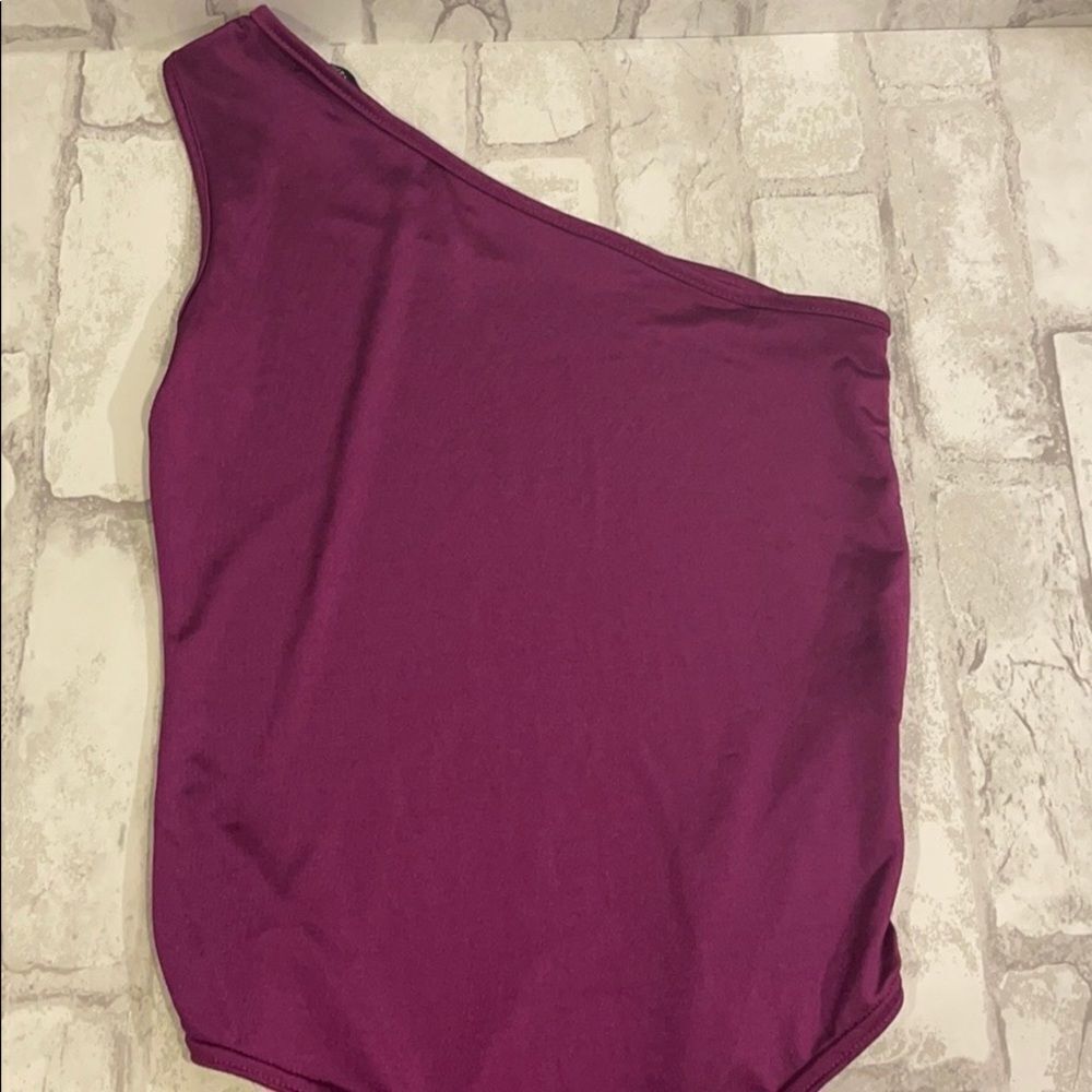 Petty Little Things Purple Bodysuit